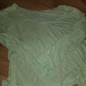 Green tissue tee